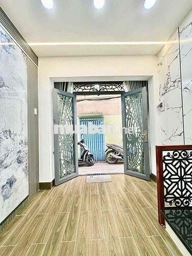 2tỷ 55 bán nhà đẹp Quận 6, dt 12 m2, 4 tầng, sổ riêng