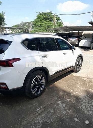 Santafe đăng ký 2019. Bản full máy xăng cọp