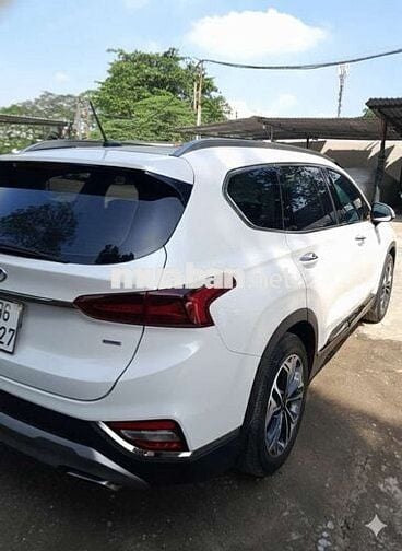 Santafe đăng ký 2019. Bản full máy xăng cọp