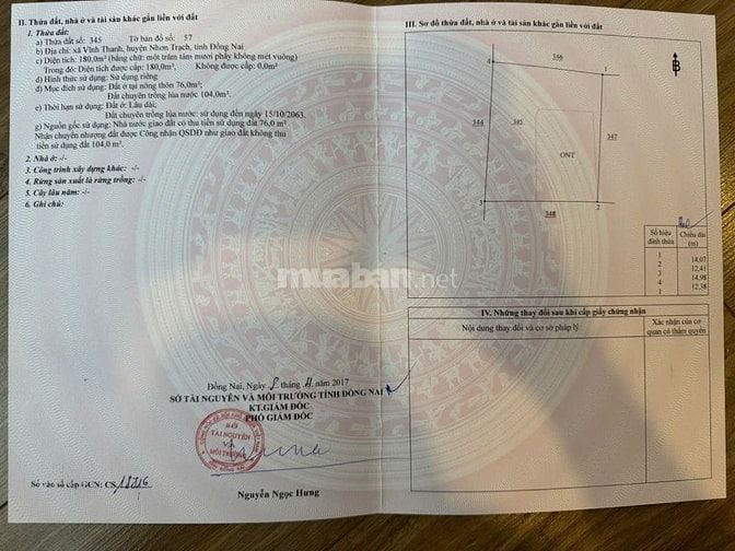 Mặt tiền Trần Văn Trà 19 triệu/m2; mặt tiền Hẻm ô tô Hùng vương 6triệu
