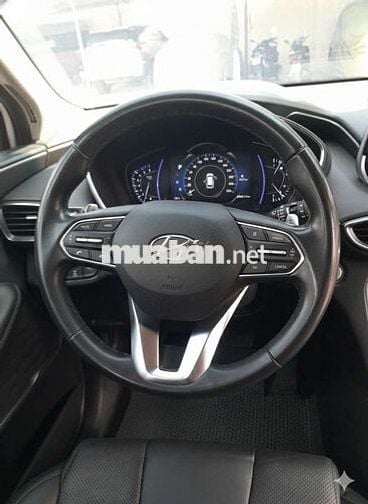 Santafe đăng ký 2019. Bản full máy xăng cọp