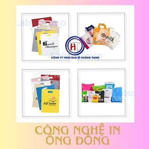 Hoàng Thịnh Xưởng sản xuất bao bì PE, HDPE Túi, Cuộn 