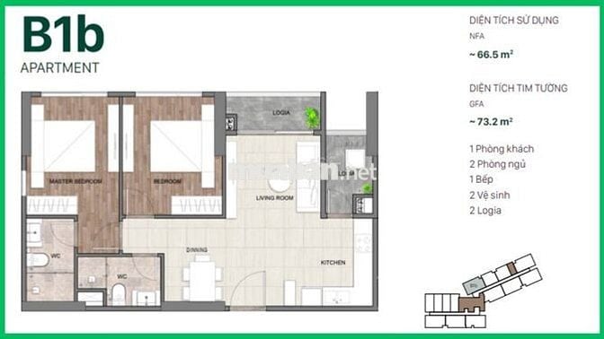 SỞ HỮU CĂN HỘ 1PN – 50m² CHỈ TỪ 400 TRIỆU VỐN TỰ CÓ