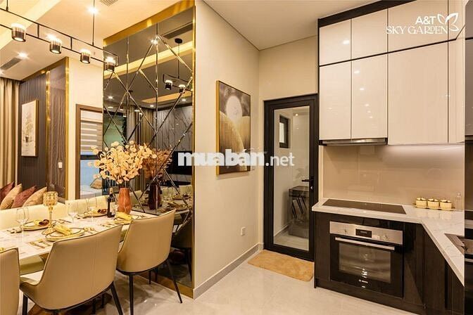 A&T Sky Garden – 2PN2WC 70m2 view nội, SG chuyển nhượng full phí 2ty7