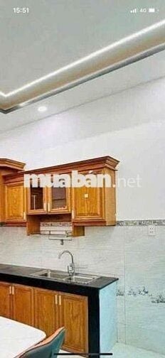 Nhà mặt tiền trệt 2 lầu 5*20; 3pn có sân tiện kinh doanh