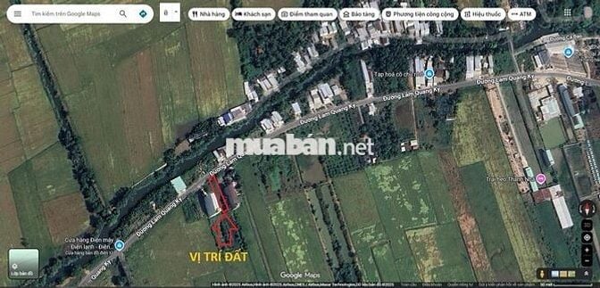 Bán đất mặt tiền đường Lâm Quang Ky, Châu Thành, Kiên Giang (An Giang)