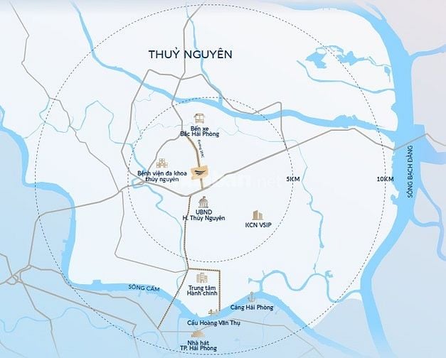 Bán biệt thự đẹp tại Vlasta Thủy Nguyên, 6 tỷ, 62,5m2