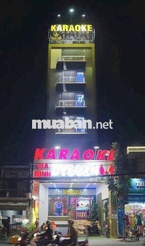 TÒA NHÀ KARAOKE FULL NỘI THẤT - HẦM 8 TẦNG ( 17 PHÒNG FULL NỘI THẤT )