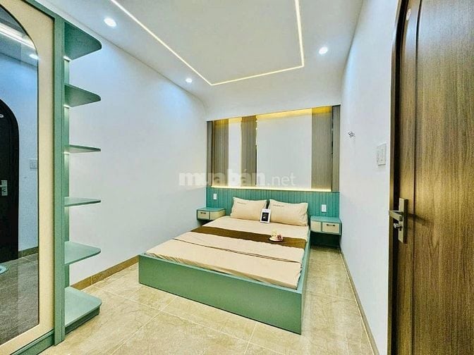 Nhà 48m2 hẻm 5m Lê Lợi, Gò Vấp. Gần đại học Công Nghiệp. Xây 5 tầng