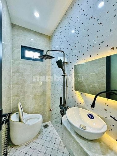 Nhà 48m2 hẻm 5m Lê Lợi, Gò Vấp. Gần đại học Công Nghiệp. Xây 5 tầng