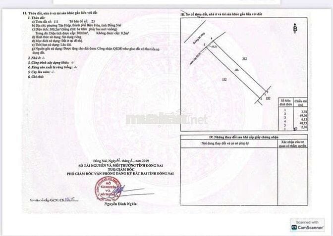 Bán đất mặt tiền ngang 6m khu Gia Viên, Tân Hiệp