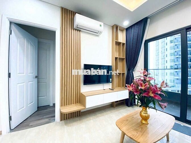 Cho thuê CH 2pn chung cư Monarchy, Full nội thất -View Biển thoáng mát