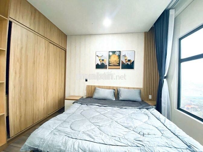 Cho thuê CH 2pn chung cư Monarchy, Full nội thất -View Biển thoáng mát