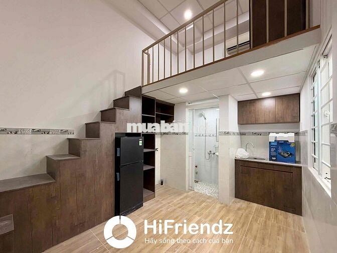 Phòng duplex mới 100% gần cầu chữ Y, ParcMall Q8 thang máy ở 3-4 bạn