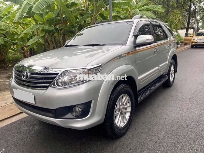 Toyota Fortuner 2013 Xăng Tự động Bạc