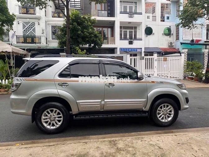 Toyota Fortuner 2013 Xăng Tự động Bạc