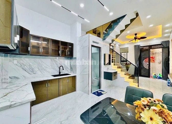 Bán nhà đẹp sổ riêng ở Lê Quang Định P11 Q.Bình Thạnh Giá 3tỷ820