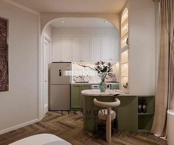 CĂN HỘ 1 PHÒNG NGỦ NỘI THẤT CAO CẤP- THIẾT KẾ CÓ GU NGAY CHỢ BÀ CHIỂU