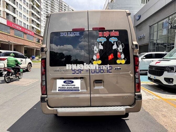 Ford Transit MCA 2024 16 chỗ Vàng cát