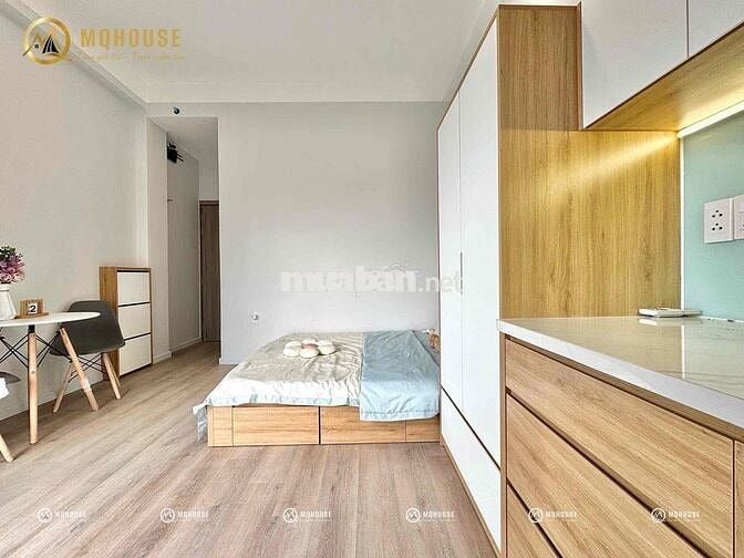 Studio ban công, máy giặt riêng, full NT ngay Tân Sơn Nhì, nhà mới100%