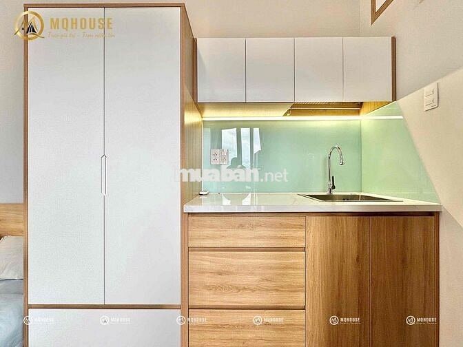 Studio ban công, máy giặt riêng, full NT ngay Tân Sơn Nhì, nhà mới100%