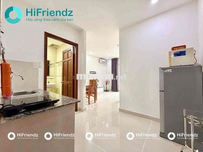 1 Phòng Ngủ - 40m2 - Ban Công -Thang Máy- Full Nội Thất-Khu Cộng Hoà