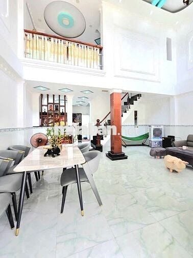 NHÀ MỚI 3 TẦNG - 6,2*9 - HẺM XE HƠI ĐƯỜNG HUỲNH TẤN PHÁT - NHỈNH 4TY