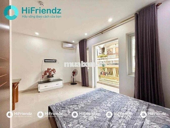 1 Phòng Ngủ - 40m2 - Ban Công -Thang Máy- Full Nội Thất-Khu Cộng Hoà