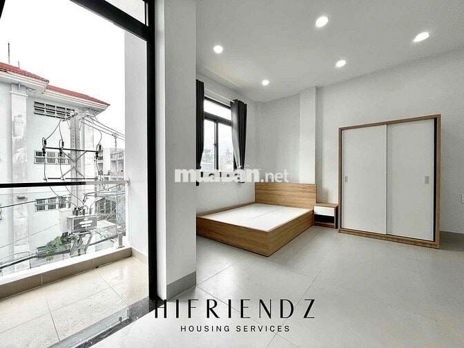 STUDIO BAN CÔNG FULL NỘI THẤT NGAY GẦN CÔNG VIÊN PHÚ LÂM