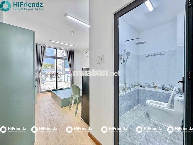 CHDV MỚI XÂY - BAN CÔNG - FULL NỘI THẤT - Gần Quận 1