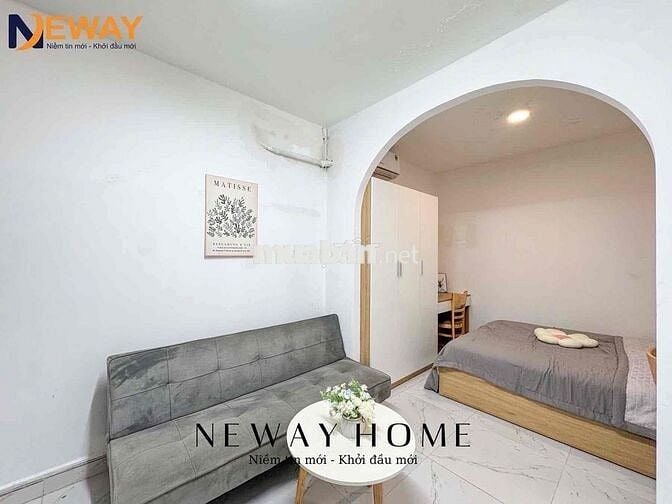 Căn Hộ 1 PN Tách Bếp - Full Nội Thất - Ngay chợ Tân Hương - Aeon TP