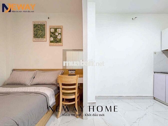 Căn Hộ 1 PN Tách Bếp - Full Nội Thất - Ngay chợ Tân Hương - Aeon TP