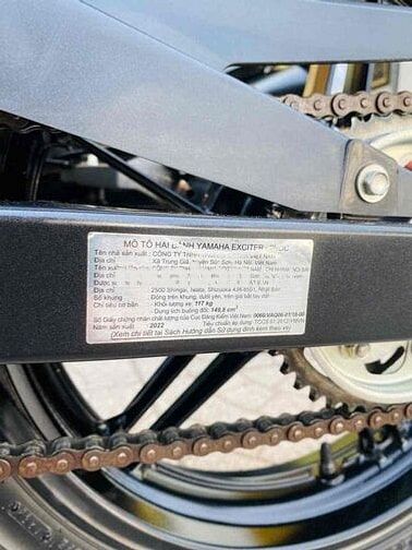 Yamaha Exciter 150 2022 Xanh đen