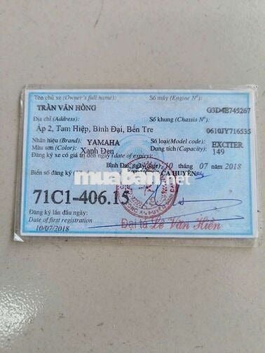 Yamaha Exciter 2018 Xanh đen