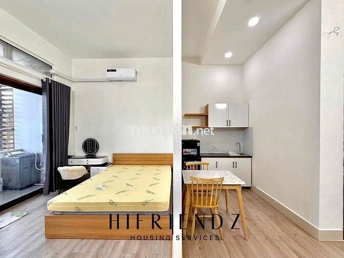 CĂN HỘ MINI BANCOL TÁCH BẾP - FULL NỘI THẤT GẦN NHÀ THỜ PHAOLO