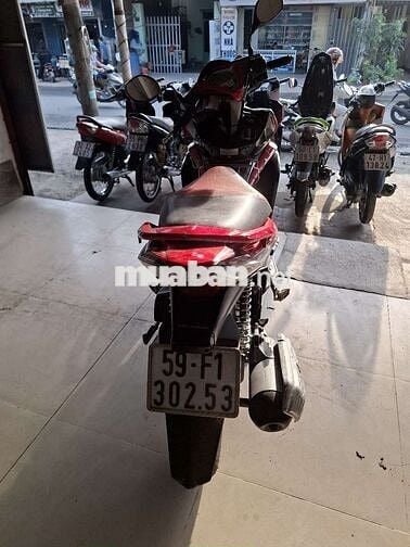 Honda Air Blade Đỏ đen
