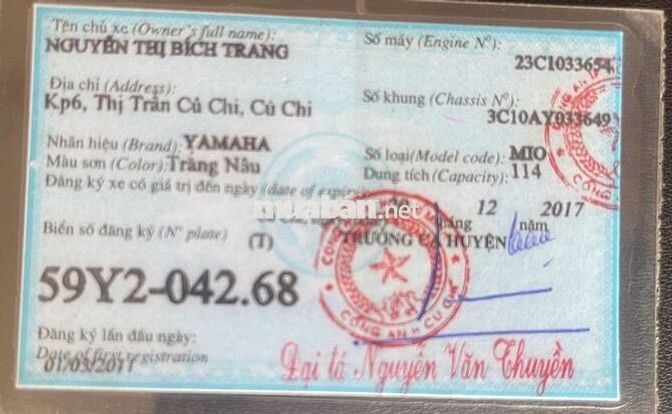 Yamaha Mio Classic 2011 Trắng Nâu 303838 km