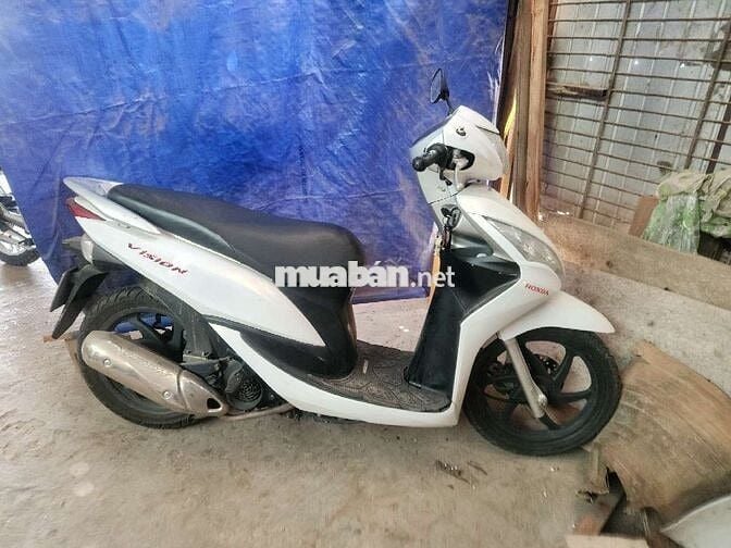 Honda Vision màu Trắng