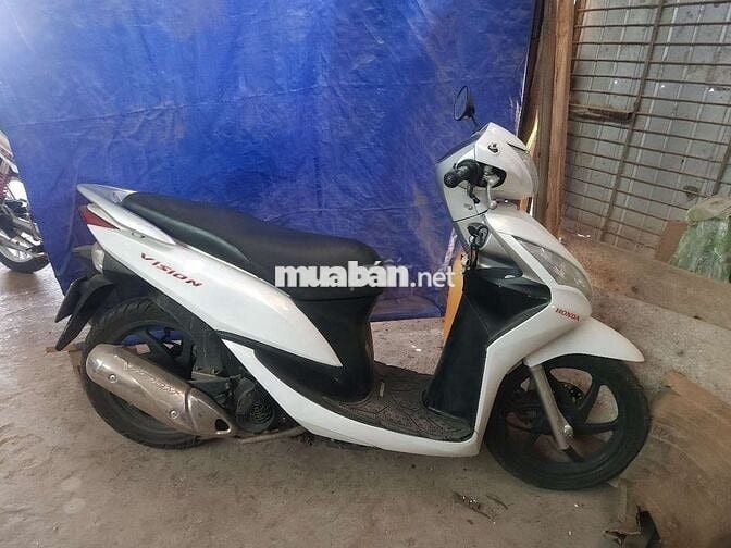 Honda Vision màu Trắng