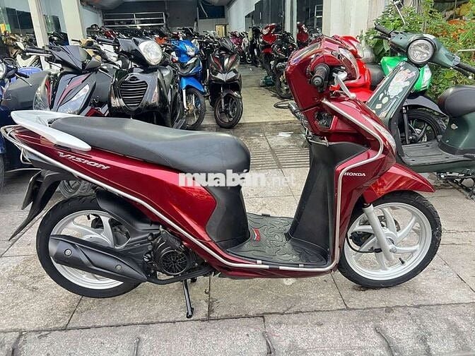 Honda Vision 2018 Đỏ đã sử dụng