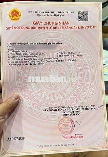 Chính Chủ bán nhanh lô đất KĐT Thăng Long 2 Liền kề QL13 Và KCN