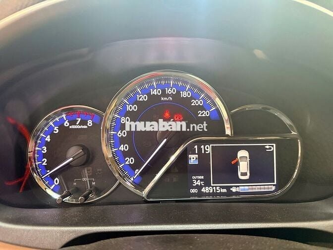 Toyota Vios 2022 1.5G Nâu vàng 48.905 km