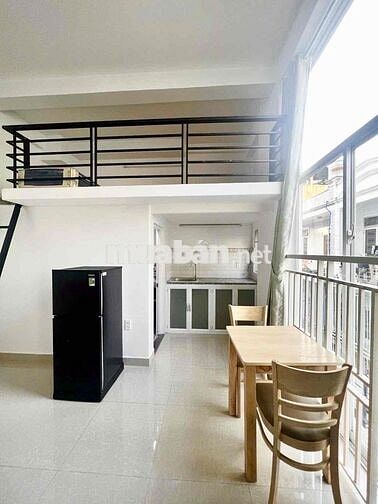 Duplex - 35m2 - Gác 2 mét -Ban Công-Full Nội Thất -Nguyễn Trọng Mét