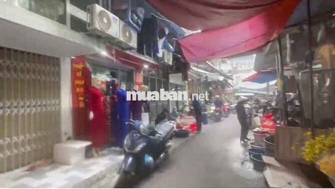 Bán Nhà Tập Thể Ki Ốt Phố Tam Trinh - Nhà Nằm Ở Chợ Kinh Doanh Sầm Uất