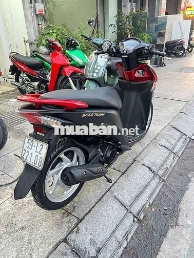 Honda Vision 2018 Đen Đã sử dụng