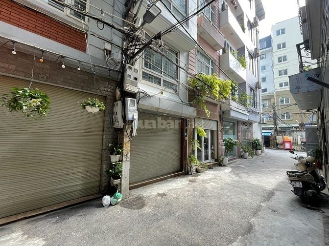 42m² LẠC LONG QUÂN_đỗ ÔTÔ trong nhà, khu phân lô quân đội, uy tín.