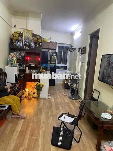 Chung cư Đền Lừ, thang máy, full nội thất, 55m2,  2 ngủ KK, bãi ô tô