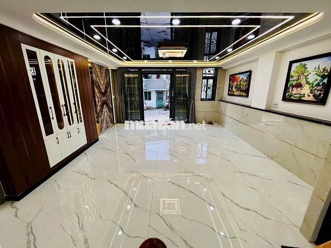 Nhà mới 100% đẹp dt 50m2 5 tầng 6pn hẻm 7m Liên Khu 10-11,Q.Bình Tân