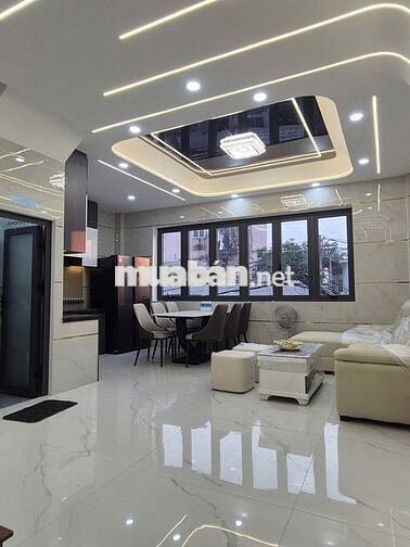 Nhà mới 100% đẹp dt 50m2 5 tầng 6pn hẻm 7m Liên Khu 10-11,Q.Bình Tân