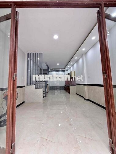 NHÀ ĐẸP MỚI XÂY VÀO Ở - HẺM XE HƠI THÔNG - MÃ LÒ